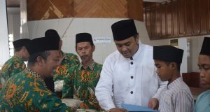 Meneladani Isra Mi’raj, Wawali Diky Candra Dukung Peningkatan Guru Diniyah