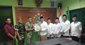 Bangun Hubungan Semua Pihak, Dandim 0735 Surakarta Silaturahmi Dengan Ketua PCNU