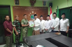 Bangun Hubungan Semua Pihak, Dandim 0735 Surakarta Silaturahmi Dengan Ketua PCNU