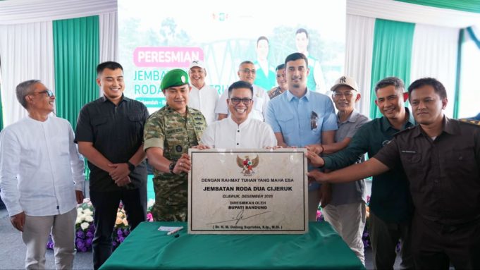 Zeis Zultaqawa: Jembatan Roda Dua Cijeruk Bukti Komitmen Pemkab Bandung Tingkatkan Akses Warga