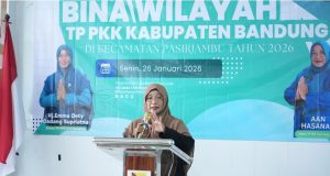Giat Bina Wilayah PKK Kabupaten Bandung Tekankan Tertib Administrasi dan Optimalisasi Aplikasi Sipandu Bedas