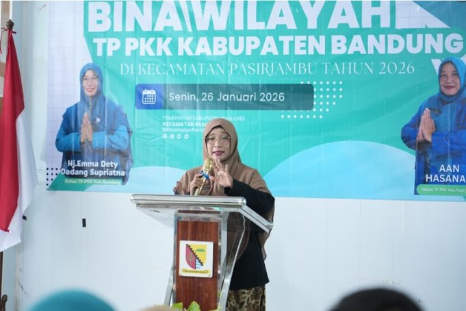 Giat Bina Wilayah PKK Kabupaten Bandung Tekankan Tertib Administrasi dan Optimalisasi Aplikasi Sipandu Bedas