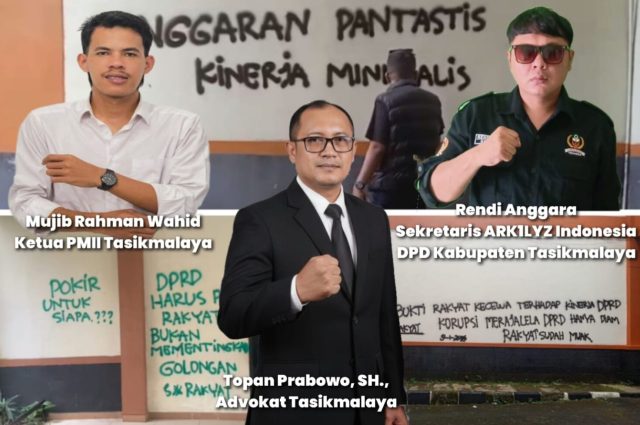 Aktivis dan Advokat Angkat Bicara, Ketua DPRD Terlalu Tergesa Gesa Laporan Aksi Vandalisme