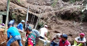 Sinergitas Babinsa dan Warga Demi Setetes Kehidupan
