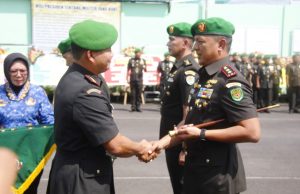 Tongkat Komando Dandim 0612 Tasikmalaya Resmi Berpindah