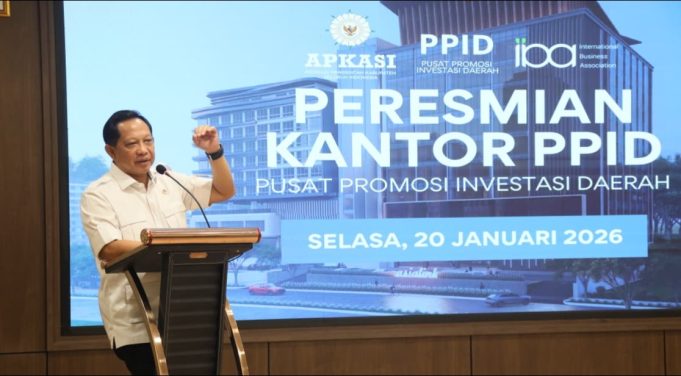 Resmikan Kantor PPID, Mendagri: Peluang Pasarkan Produk Kerajinan Daerah