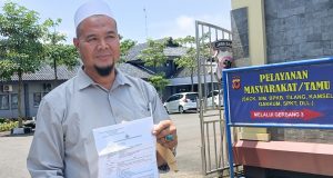 Menang Lelang, Dua Tahun Tak Bisa Tempati Rumah, H. Aang Lapor Polisi