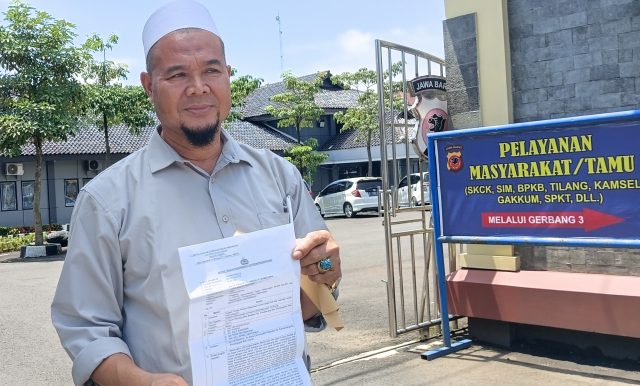 Menang Lelang, Dua Tahun Tak Bisa Tempati Rumah, H. Aang Lapor Polisi
