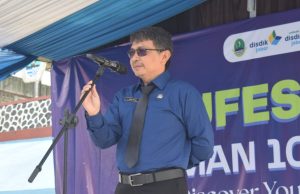 Kepsek SMAN 10, Asep: Jangan Ada Titik dalam Semangat, Edufest Jadi Penyemangat Siswa