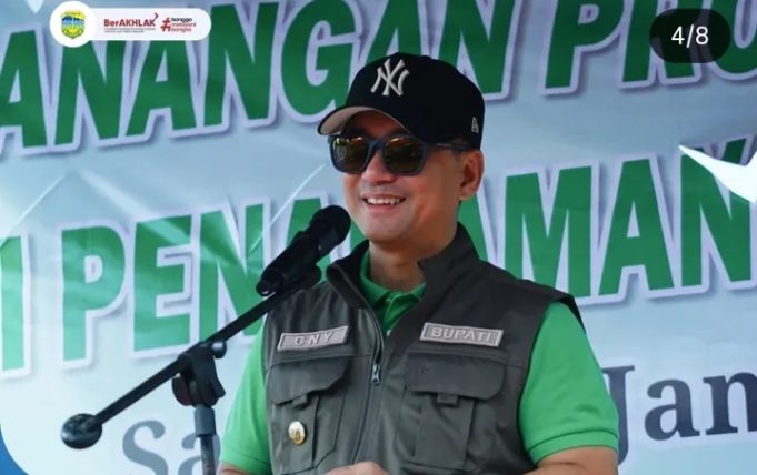 Bupati Tasik, Cecep: Program Tasik Hejo Bukan Sekadar Tanam Pohon