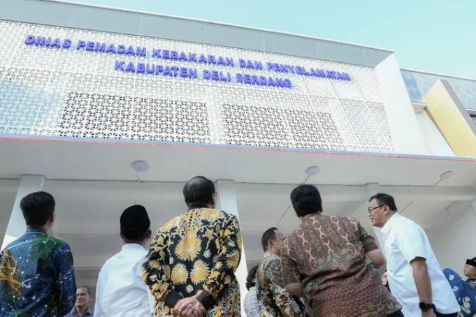 Deli Serdang Makin Siap! Bupati Resmikan Fasilitas Baru Tim Pemadam Kebakaran