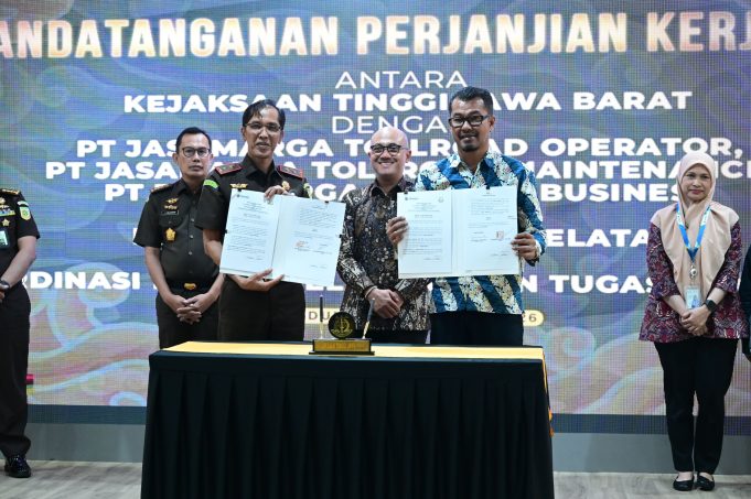 Penandatanganan Perjanjian Kerjasama Antara Kejati Jabar dengan PT. Jasamarga Group