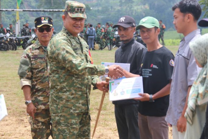 TMMD Reguler Ke-127 Tahun 2026 Resmi Dibuka di Desa Cipelah, Kabupaten Bandung