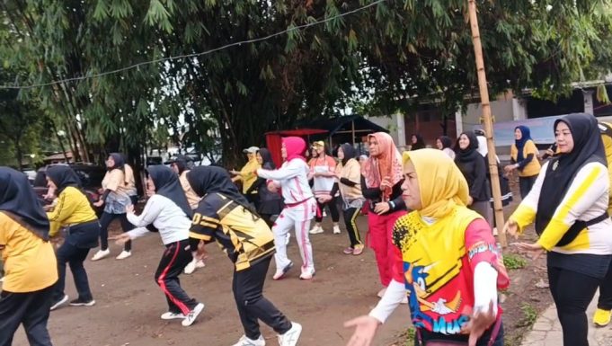 Senam Bedas Meriahkan HPN 2026 di Kabupaten Bandung