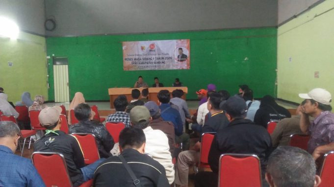 Legislator H. Dadang Suryana S. Ip, Di Reses Ke Tiga Tampung Masyarakat Dari Tiga Kecamatan