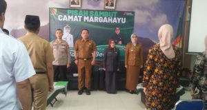 Kecamatan Margahayu Gelar Pisah Sambut Camat Margahayu Dari Hj. Tati Suharyati Kepada Dr. Nur Hazanah