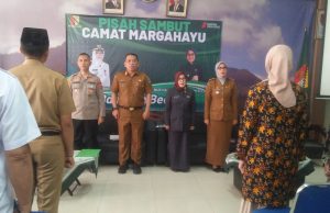 Kecamatan Margahayu Gelar Pisah Sambut Camat Margahayu Dari Hj. Tati Suharyati Kepada Dr. Nur Hazanah