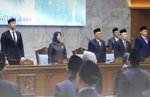 Rapat Paripurna DPRD Dalam Agenda Penyampaian Laporan Hasil Kerja Bapemperda