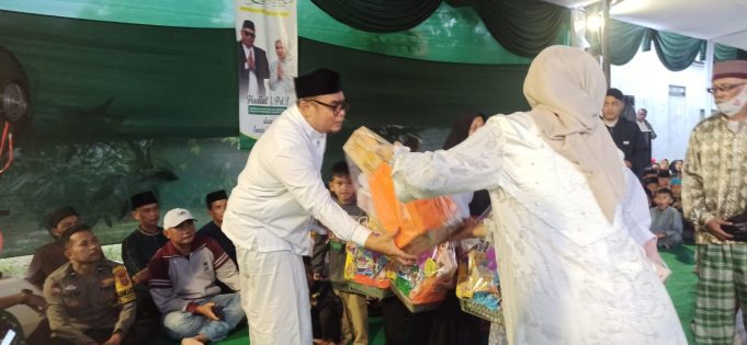 Mari Kita Perhatikan Para Anak Yatim dan Jompo, Itu Kata Kader PKB Kab. Bandung