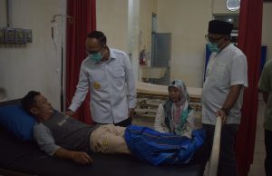 Wali Kota Viman Pastikan Malam Takbir Kondusif, Monitoring Hingga RSUD Soekardjo