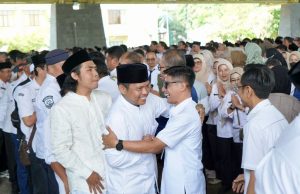 Dalam Halal Bihalal Legislator H. Krisna Alamsah Permohonan Minta Maaf Pada Seluruh Unsur Masyarakat