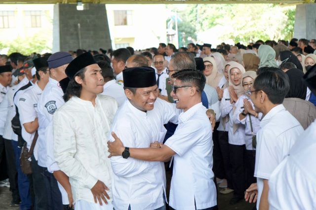 Dalam Halal Bihalal Legislator H. Krisna Alamsah Permohonan Minta Maaf Pada Seluruh Unsur Masyarakat