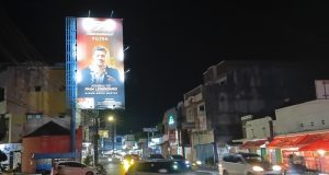 Reklame Rokok Terpasang di Kawasan HZ, Diduga Langgar Perwalkot No. 02 Tahun 2022