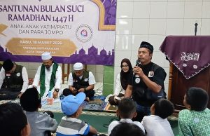 Tebar Kebaikan Tanpa Henti, Yayasan Mutiara Ilahi Gelar Santunan Rutin