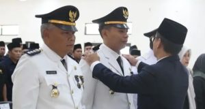 262 Pejabat Dilantik, Cecep Nurul Yakin Tegaskan Komitmen Perkuat Birokrasi dan Pelayanan Publik