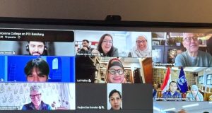 Bekerjasama dengan SMP PCI Kepala Museum UPI Memperkenalkan Koleksi dan Inovasi Digital Museum di kancah internasional
