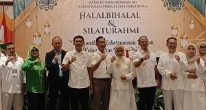Perkuat Sinergi Hukum dan Investasi, Wali Kota Tasik Hadiri Halal Bihalal INI–IPPAT