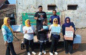 Usai Lebaran, Warga RW 04 Mulyasari Gelar Senam Berhadiah ” Sehat, Bahagia dan Penuh Kebersamaan”