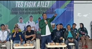 KONI Kab.Bandung Gelar Tes Fisik, Diikuti 400 Atlet Porprov XV 2026