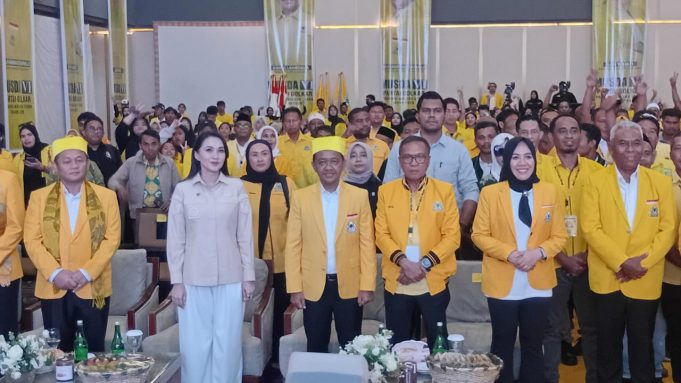 Golkar Maluku Utara Gelar Musda, Bahlil dan Sherly Tjoanda Laos Turut Hadir
