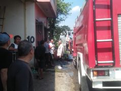 Kebakaran Diwilayah Pameuntasan Selamatkan 2 Orang Anak