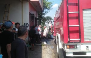 Kebakaran Diwilayah Pameuntasan Selamatkan 2 Orang Anak