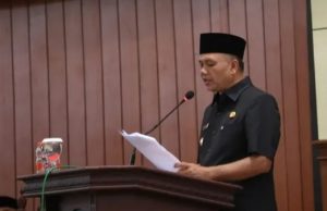 Wabup Asep Sopari Hadiri Paripurna, Tegaskan Perbaikan Pelayanan dan Sistem Perdagangan