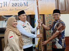 Haru dan Khidmat, Viman Alfarizi Ramadhan Lepas 1.348 Jemaah Haji Kota Tasikmalaya