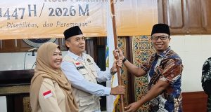 Haru dan Khidmat, Viman Alfarizi Ramadhan Lepas 1.348 Jemaah Haji Kota Tasikmalaya