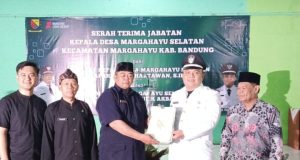 Farhan Taufik Akbar Resmi Pimpin Desa Margahayu Selatan, Sertijab Berlangsung Khidmat