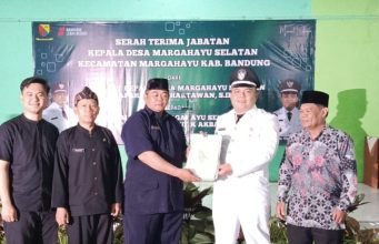 Farhan Taufik Akbar Resmi Pimpin Desa Margahayu Selatan, Sertijab Berlangsung Khidmat