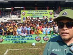 H. Wahid Dorong Pembinaan Usia Dini Lewat Liga Jabar Istimewa di Tasikmalaya