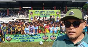 H. Wahid Dorong Pembinaan Usia Dini Lewat Liga Jabar Istimewa di Tasikmalaya