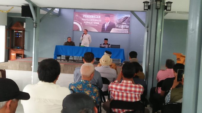 Legislator H. Jajang Rohana S. Pd.I Sosialisasikan Pengawasan Penyelenggaraan Pemerintahan