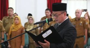 Reformasi Birokrasi Dimulai, Bupati Cecep Nurul Yakin Resmi Lantik Pejabat Baru