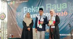 Tak Bisa Hadir, Diky Candra Negara Titip Salam Lewat Rani di Pekan Raya Cilamajang