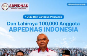 ABPEDNAS Cetak Sejarah, Raih 100 Ribu Anggota Bertepatan Hari Lahir Pancasila 2026