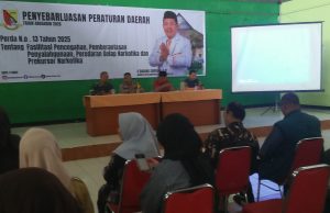 Legislator H. Dadang Suryana S.Ip, Dalam Penyebarluasan Perda Nomor 13 Sebagai Langkah Antisipasi