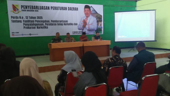 Legislator H. Dadang Suryana S.Ip, Dalam Penyebarluasan Perda Nomor 13 Sebagai Langkah Antisipasi