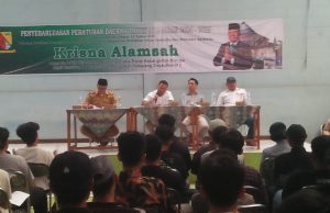 Legislator H. Krisna Alamsah Penyebarluasan Perda Nomor 13 Tahun 2025 Masyarakat Jangan Memakai Narkotika